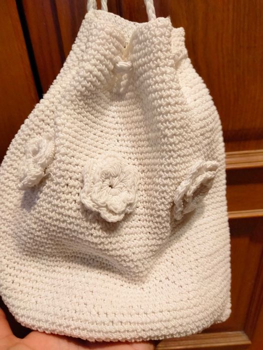Malas á tiracolo E mochila crochet
