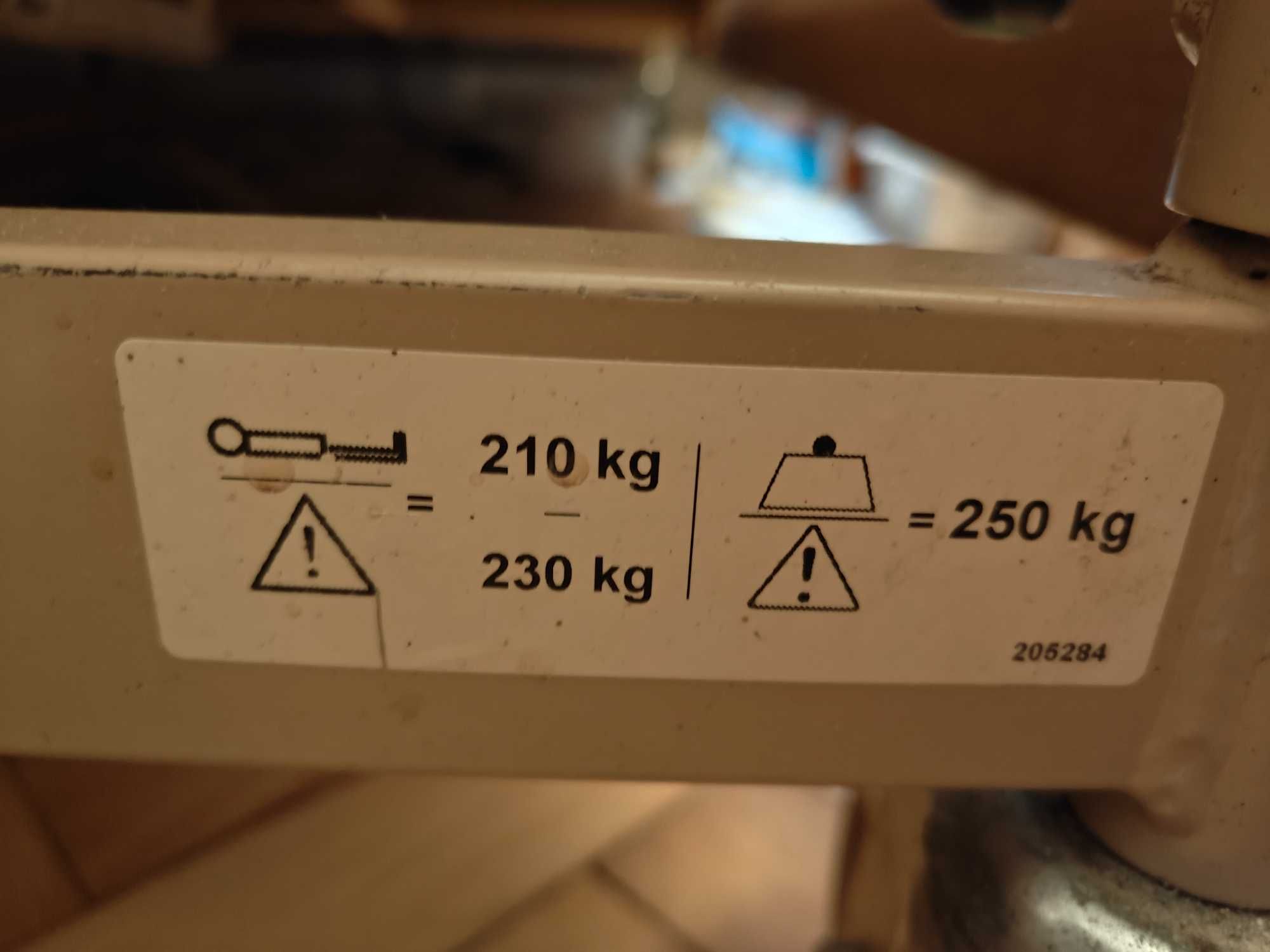 Łóżko rehabilitacyjne Budmeier Allura Mighty 120 bariatryczne