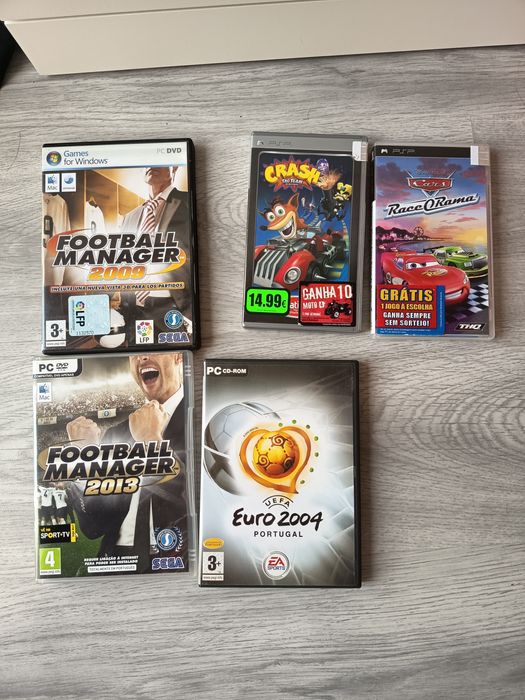 Jogos de PC e PSP