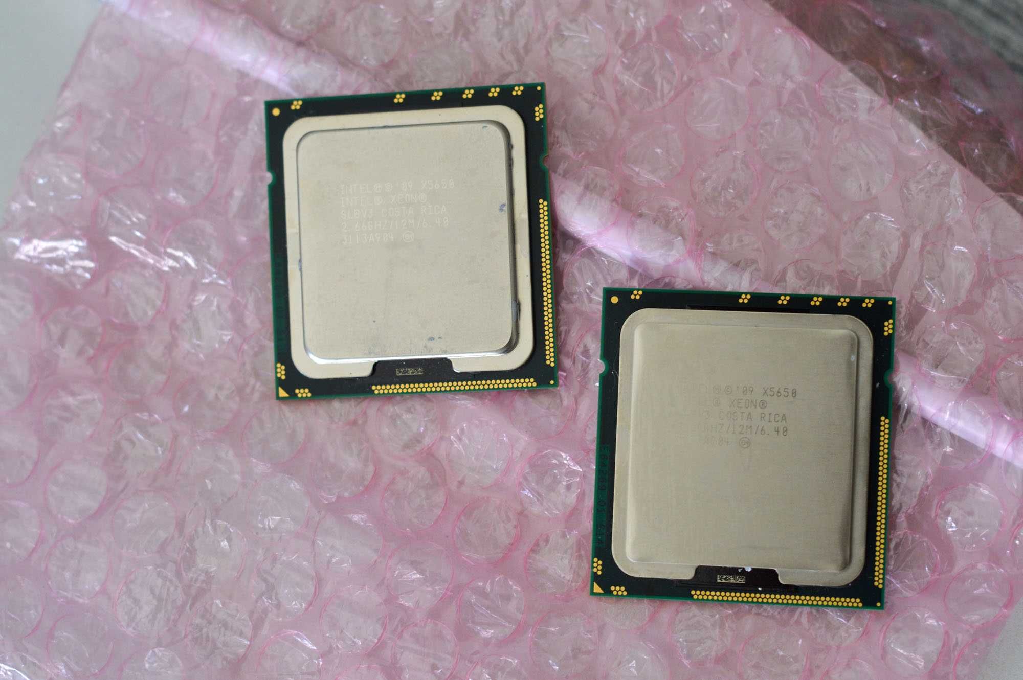2x Processador Intel XEON 2.66 ghz X5650