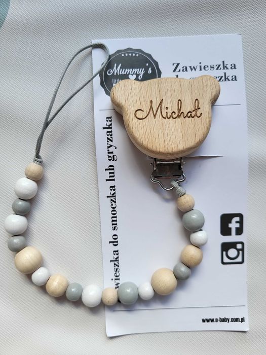 Zawieszka do smoczka Michał