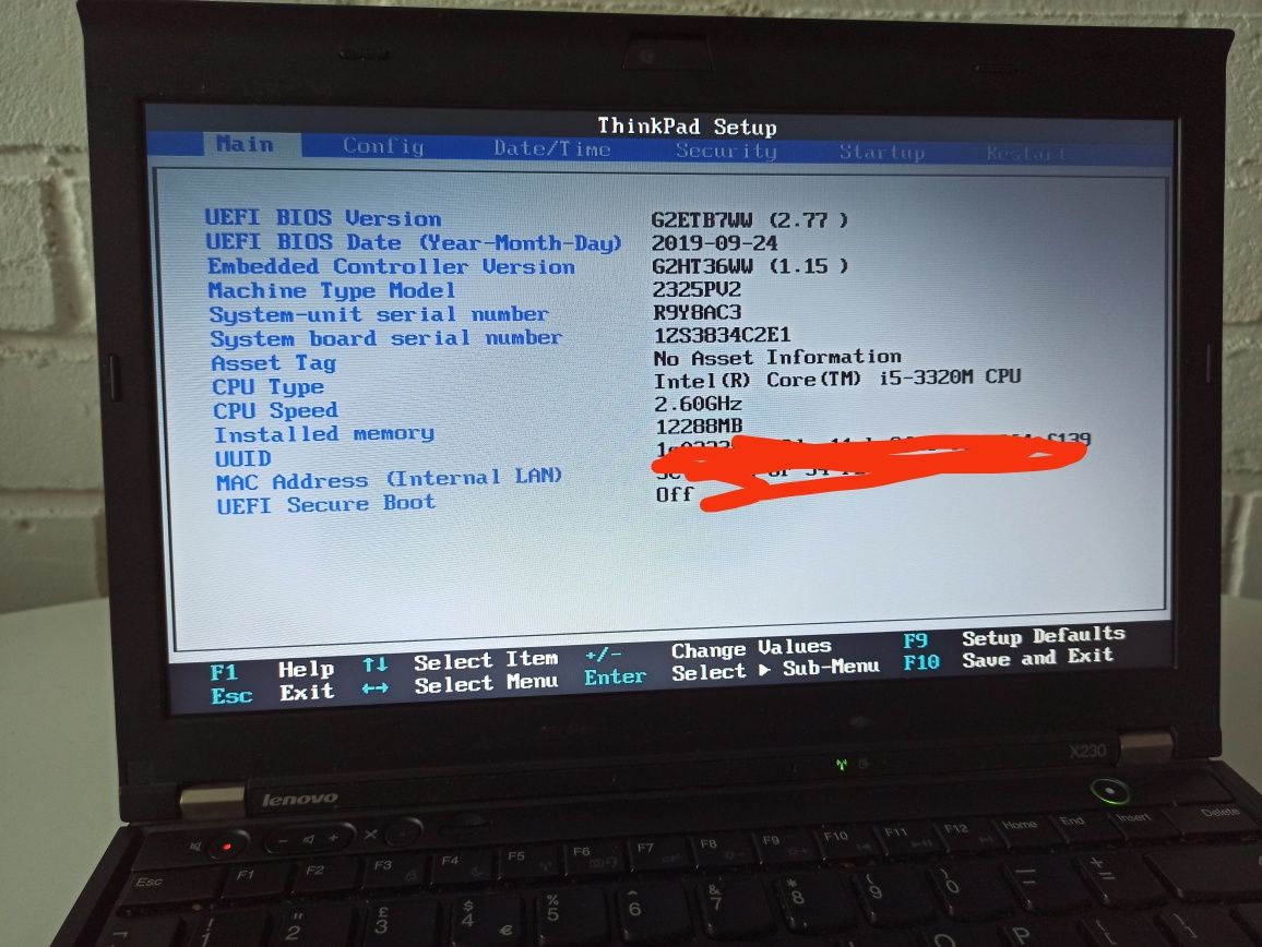 Lenovo ThinkPad X230 i5 3th Gen