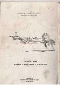 Instrukcja obsługi i katalog części Rozsiewacza nawozów RNW 3/N035