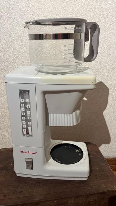 Cafeteira Moulinex Filtro Vintage Branca