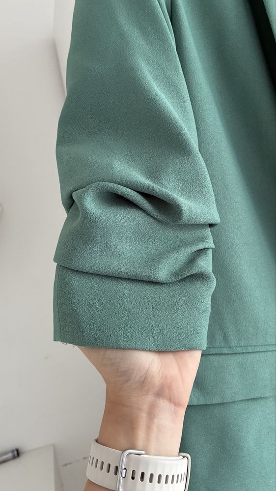 Stradivarius XS/34 zielona marynarka