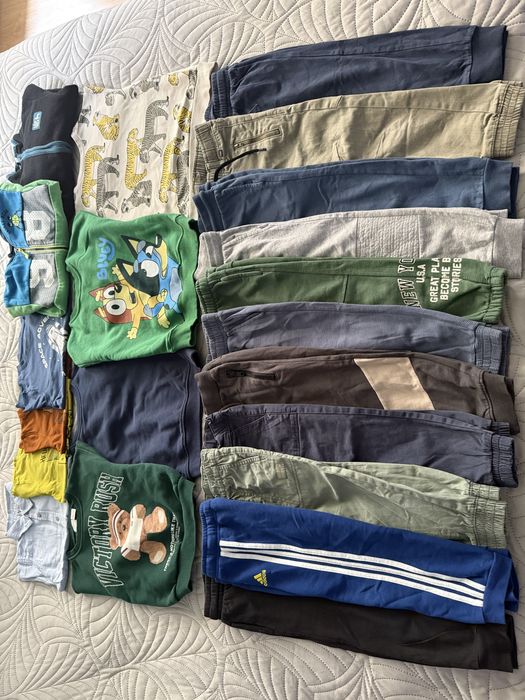 Zestaw bluz i spodni dla chlopca 98-104 zara, kappAhl