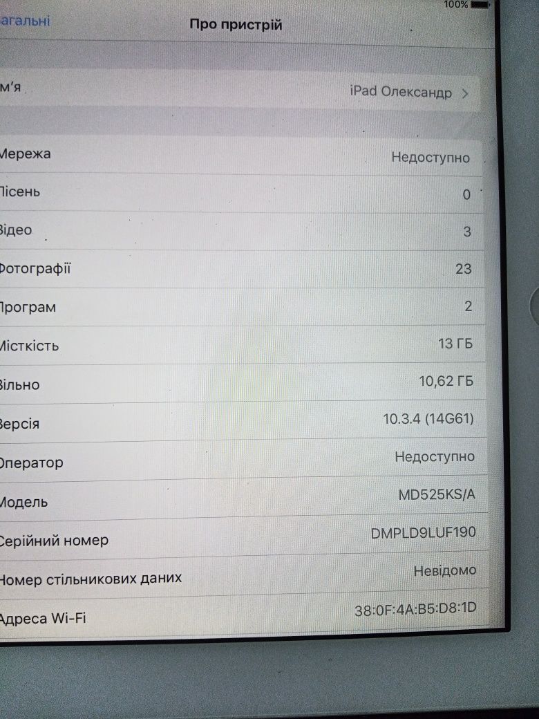 Ipad 4 хороший стан