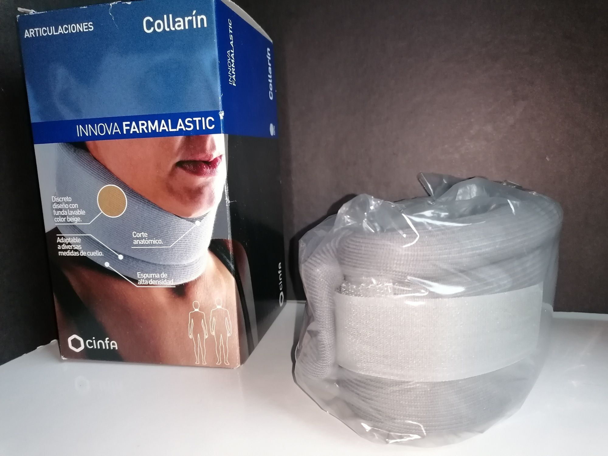 Colar cervical da Farmalastic Innova