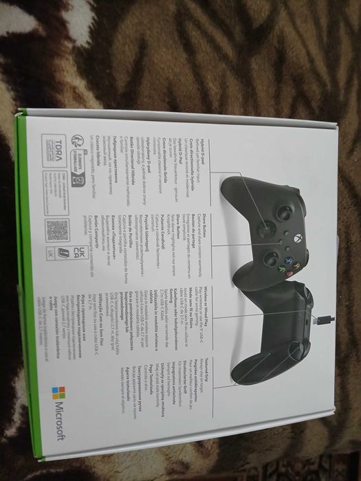 kontroler xbox series x/czarny 180 albo czerwony 200