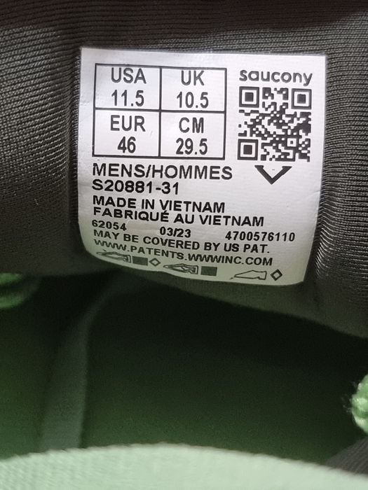 Оригінал 100% чоловічі кросівки saucony triumph 21  eur 46