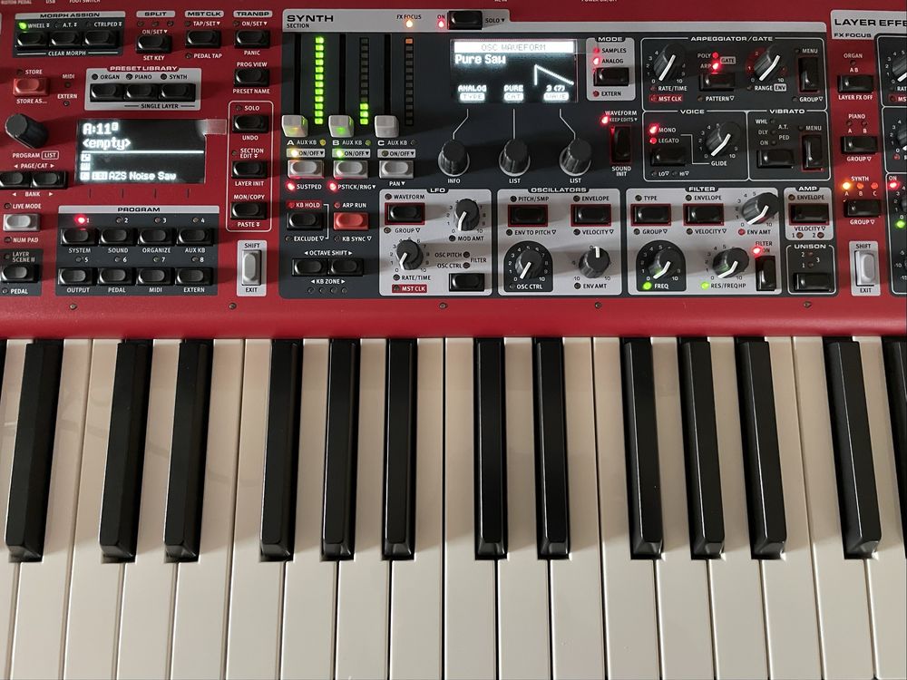 Nord Stage 4 - A1Synth Pack 1