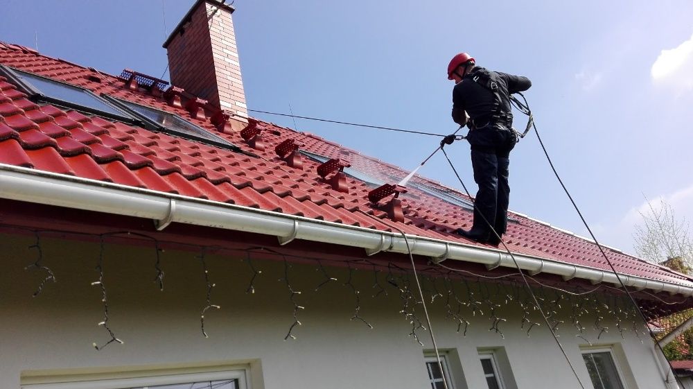 Mycie ciśnieniowe dachów Śląsk