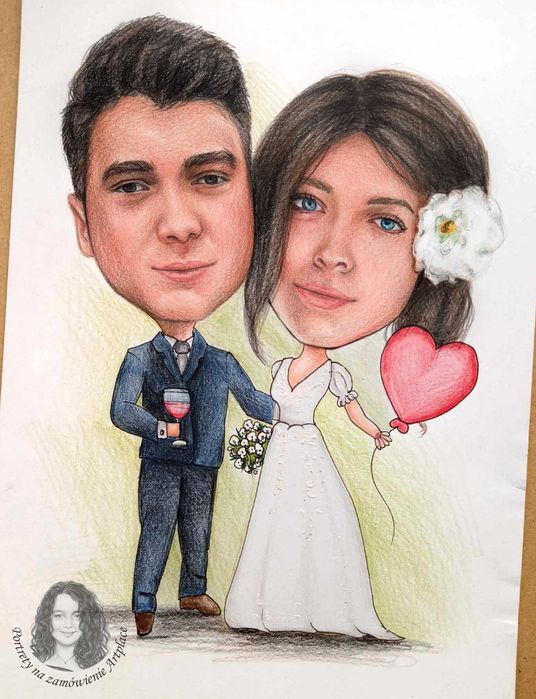 Portrety i karykatury ze zdjęć