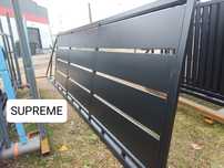 Brama przesuwna panelowa 4m x 1,72m, ocynk+RAL, inne modele
