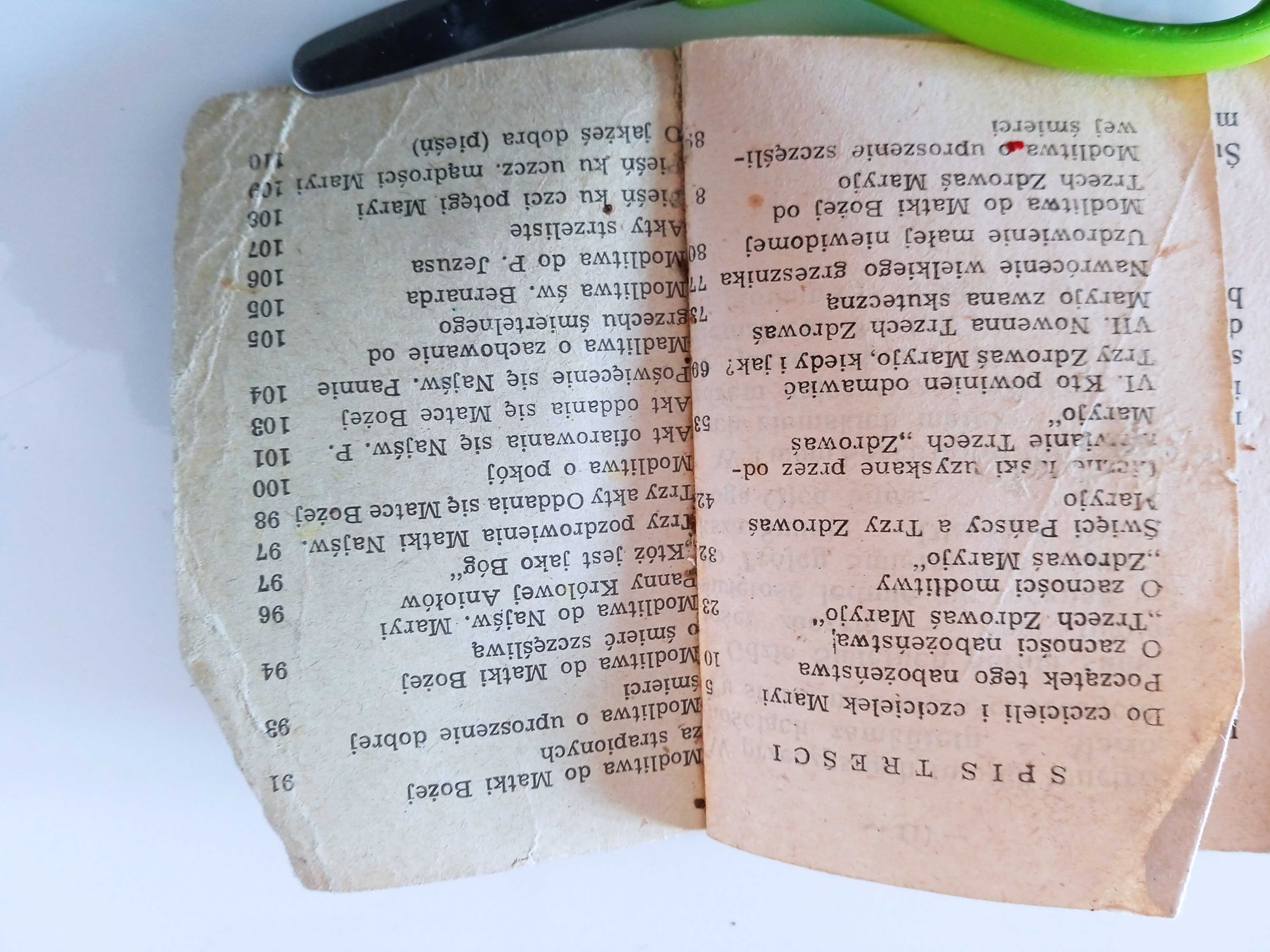 Książeczka do modlitwy lata-70