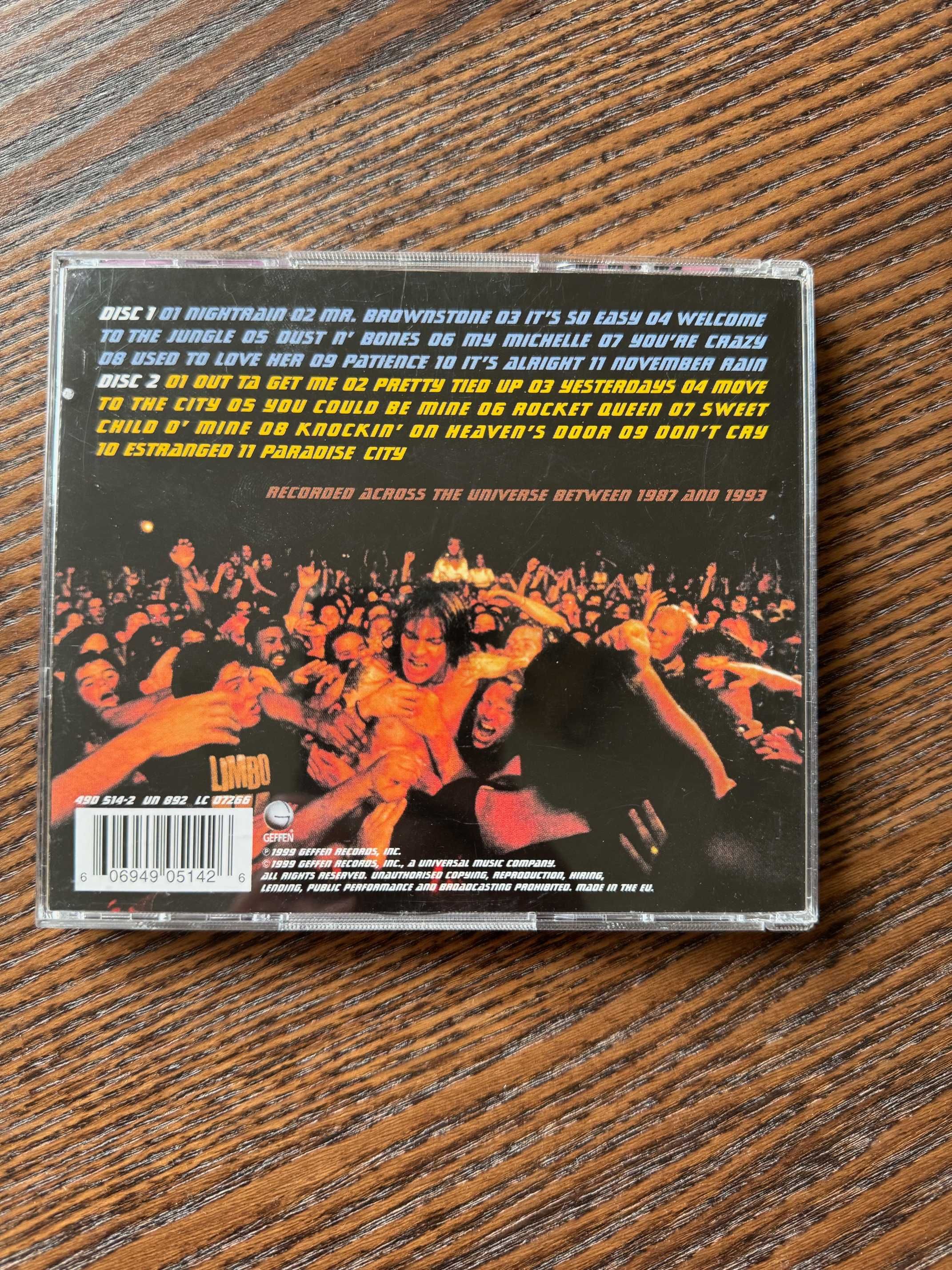Guns N' Roses Live Era '87 - '93 cd