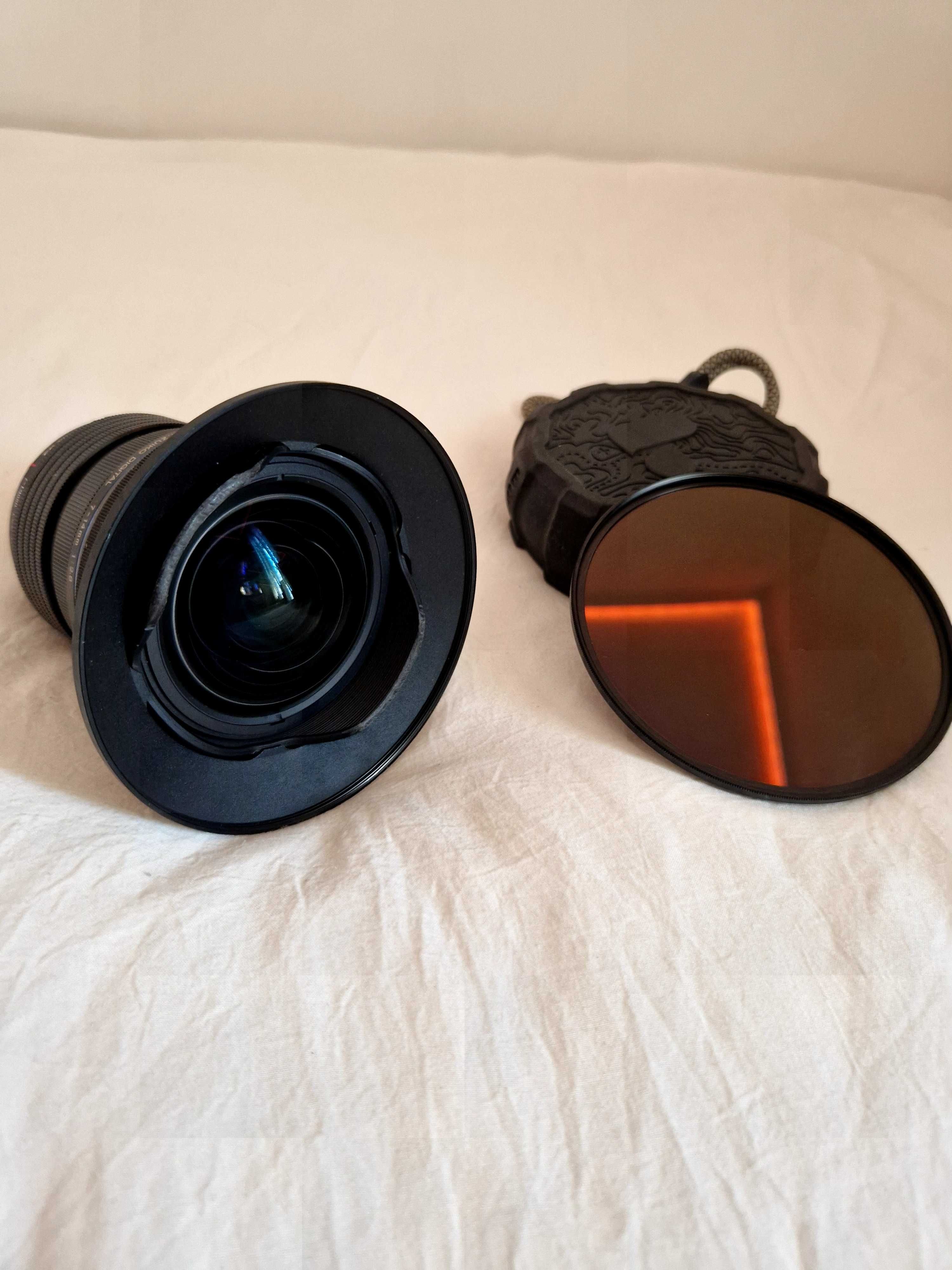 Olympus 7-14mm f/2.8 PRO + Adaptador de filtro ND + Filtro ND