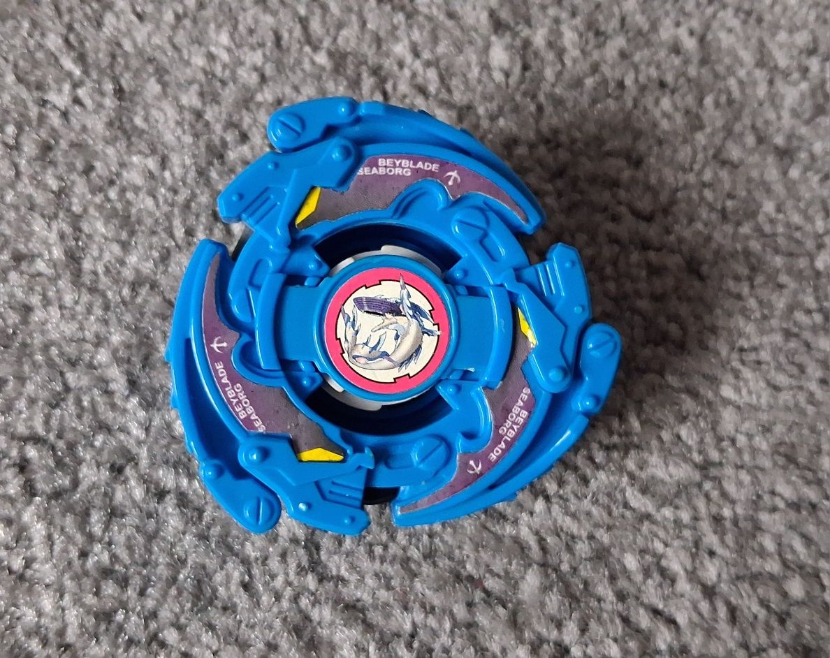 Dysk Beyblade Seaborg + Wyrzutnia