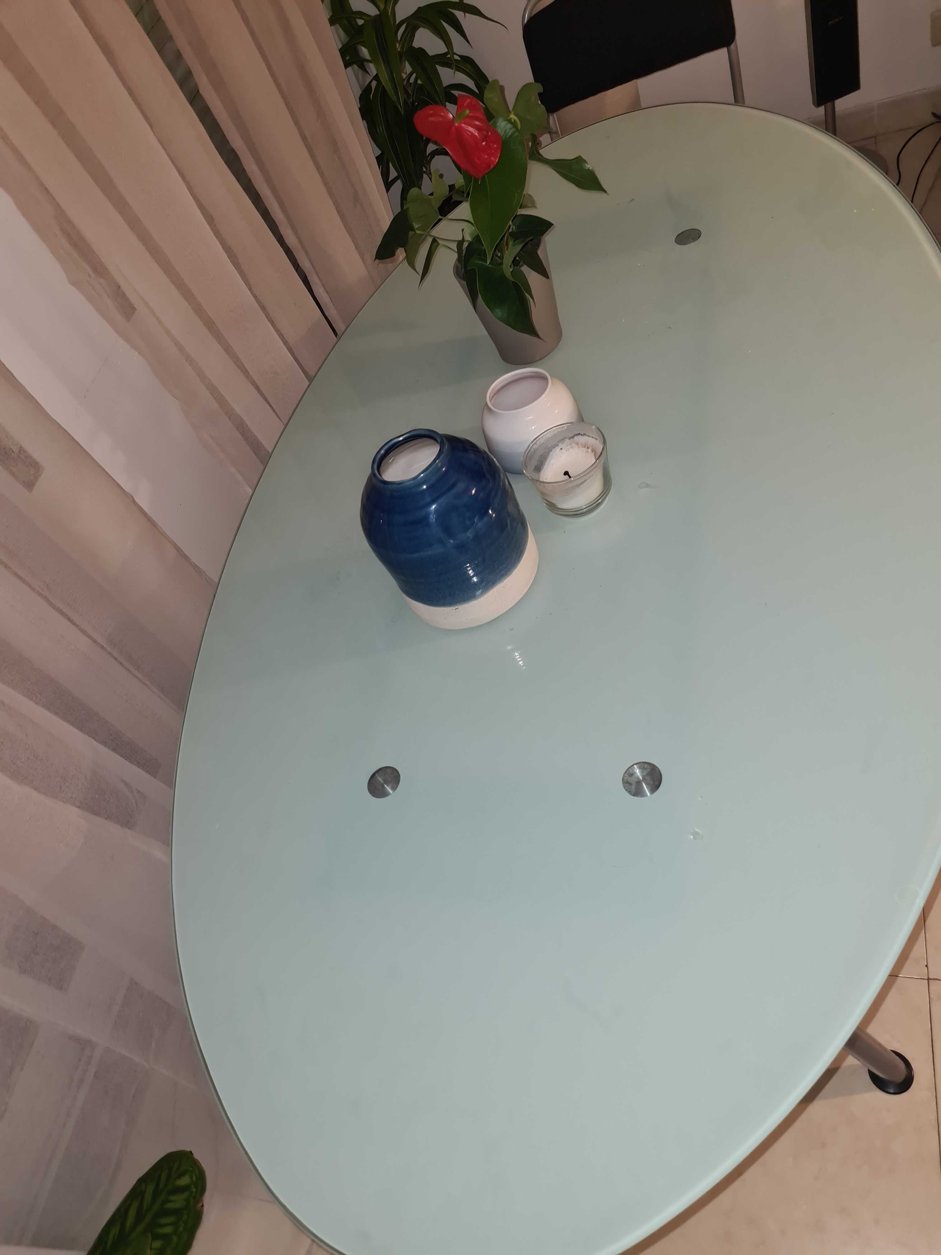 Mesa de vidro ikea