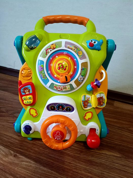 Развивающий центр, мультицентр детский, ходунки-каталка