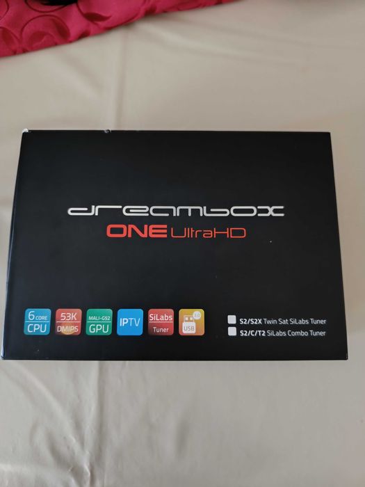 Receptor Satelite Dreambox One com caixa