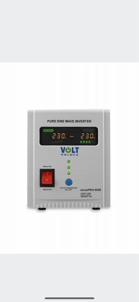 ‼️Інвертор‼️VOLT POLSKA 800E SINUS PRO ДБЖ  джерело безперервного живл