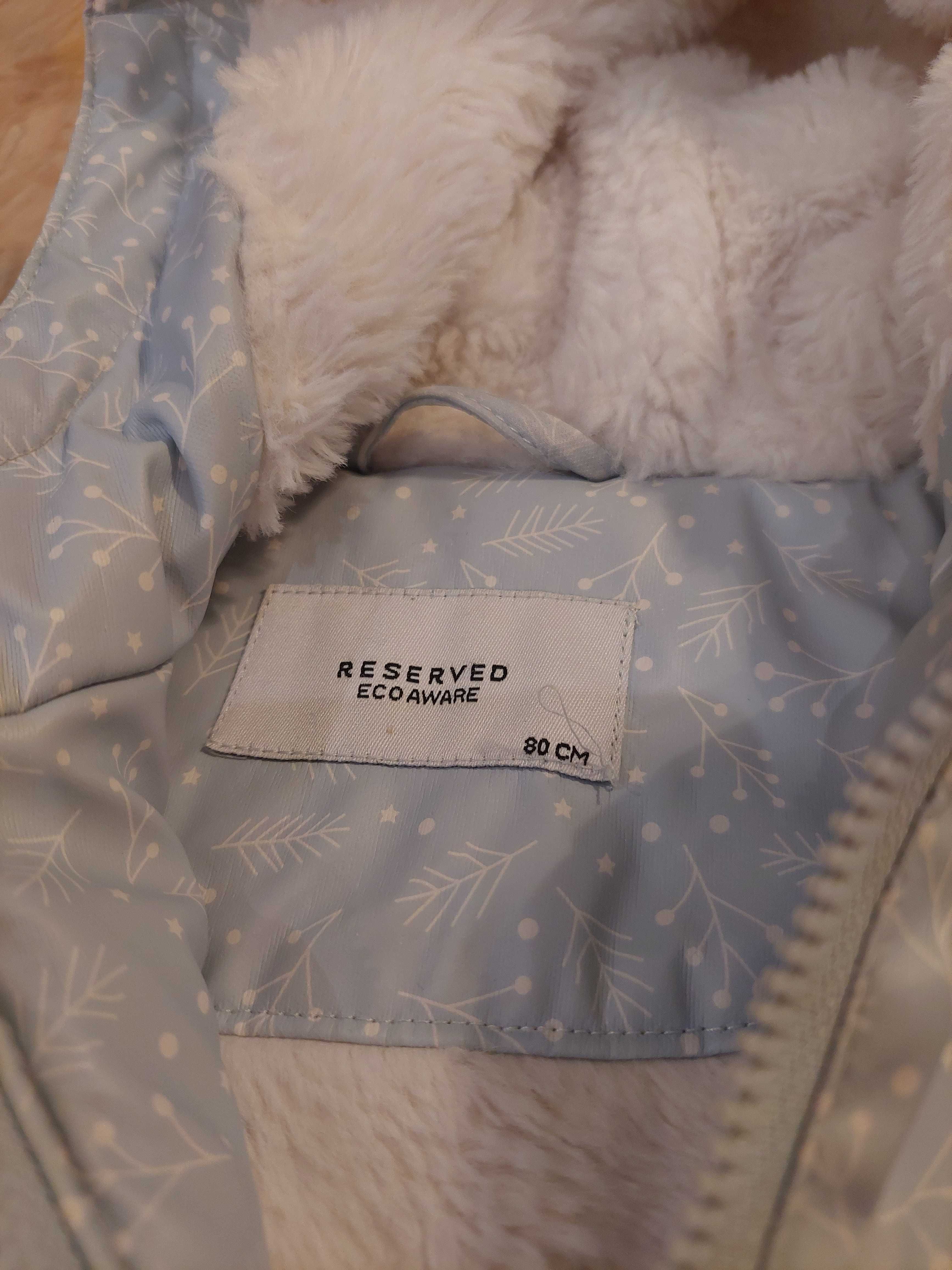 Kombinezon zimowy Reserved 2-częściowy r.80