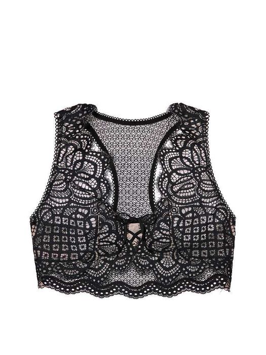 Victoria's Secret Bralette Black M ORYGINAL
