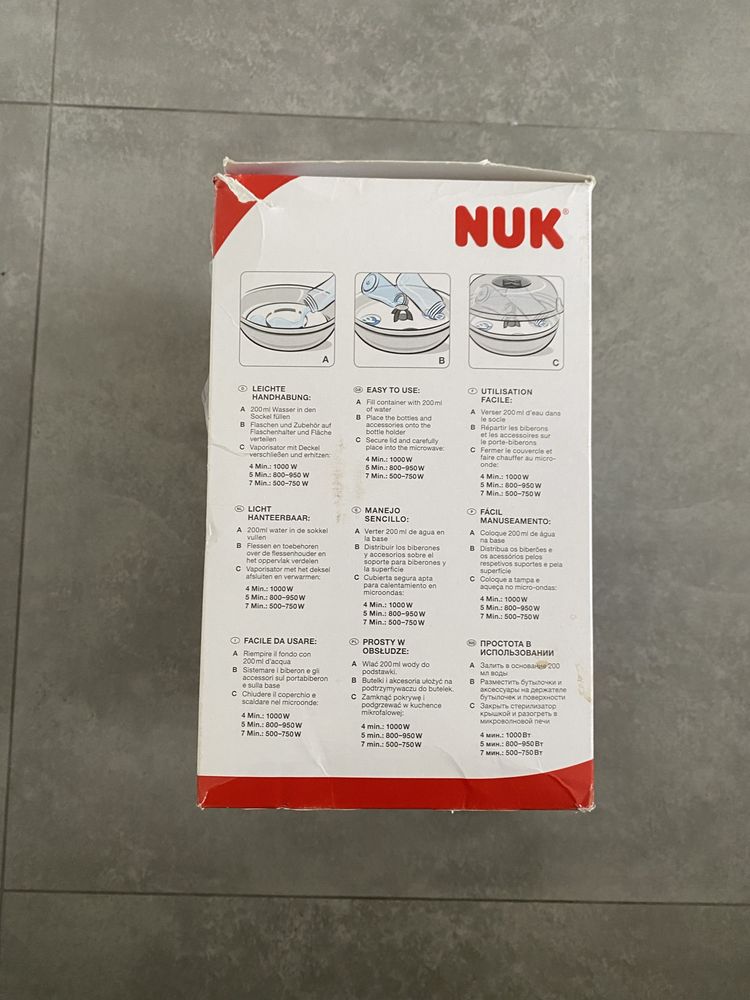 NUK Sterylizator mikrofalowy