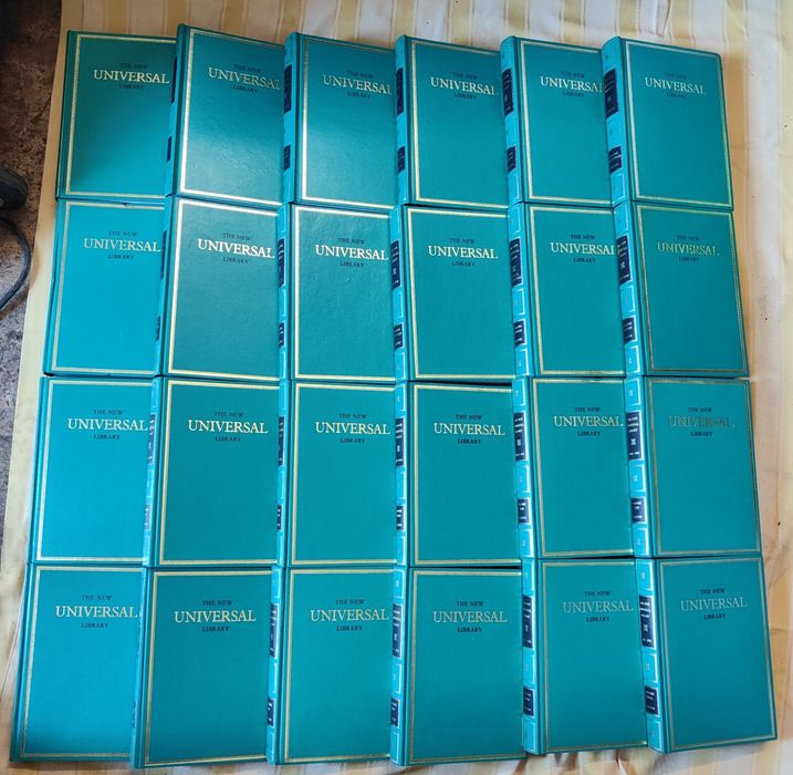 Coleção "The new universal library" (24 livros, 1967)