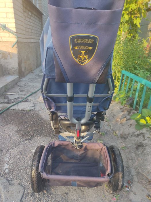 Детский велосипед CROSSER с родительской ручкой