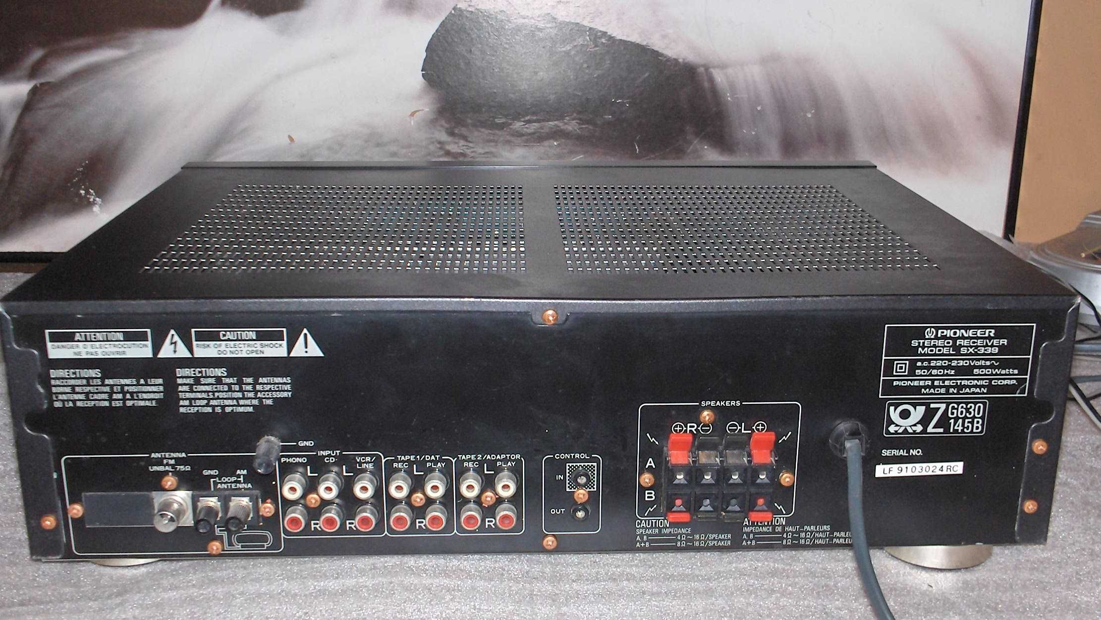 Amplituner PIONEER SX - 339