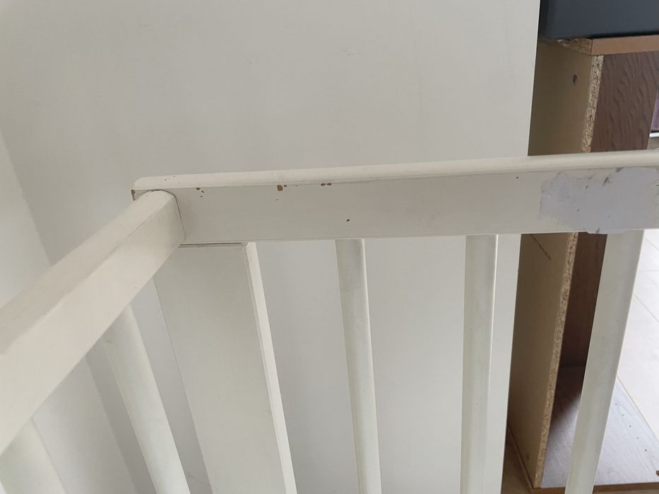 IKEA Łóżeczko Gulliver 120x60 z materacem Vyssa