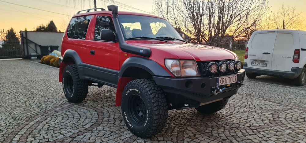 Toyota Land Cruiser J90 3.4 V6 178 KM 4x4 Off Road Wyciągarka Zamiana