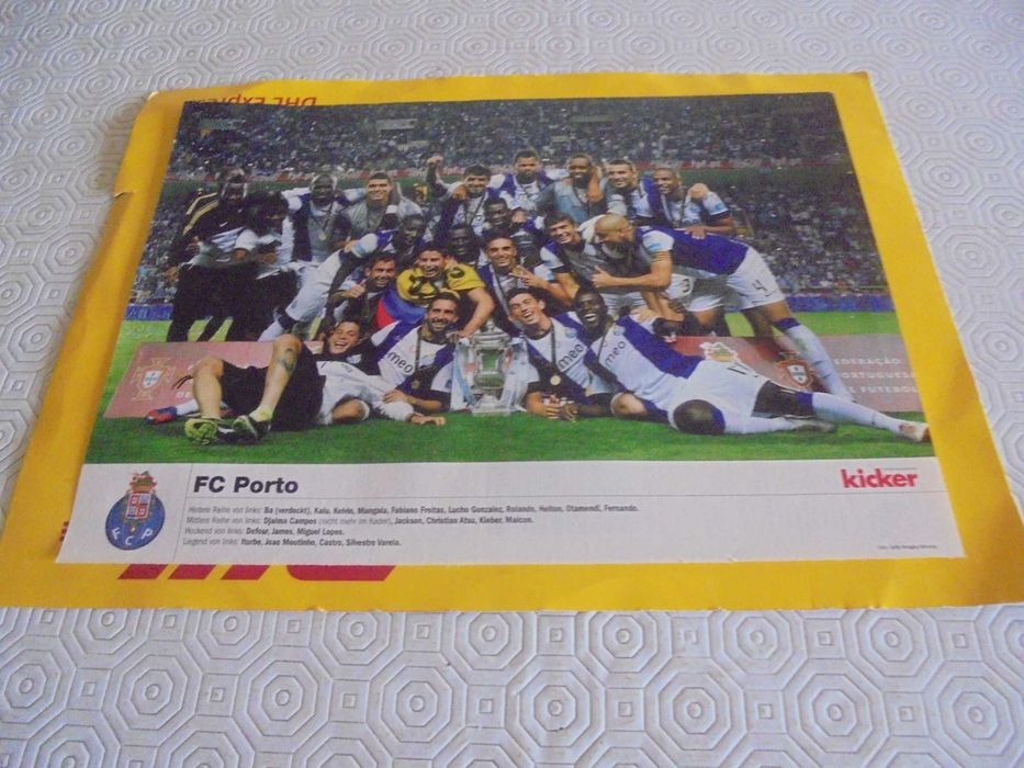 Posters (21,5X30) de equipas de futebol na Champions League 2012-13