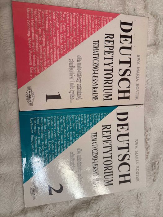 Repetytorium język niemiecki, dwie części