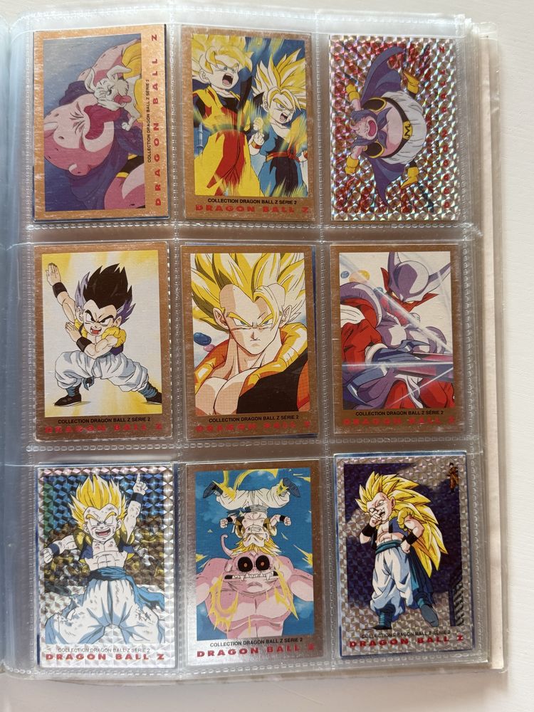 Dragon Ball Z cards Panini Série 2 - Completa