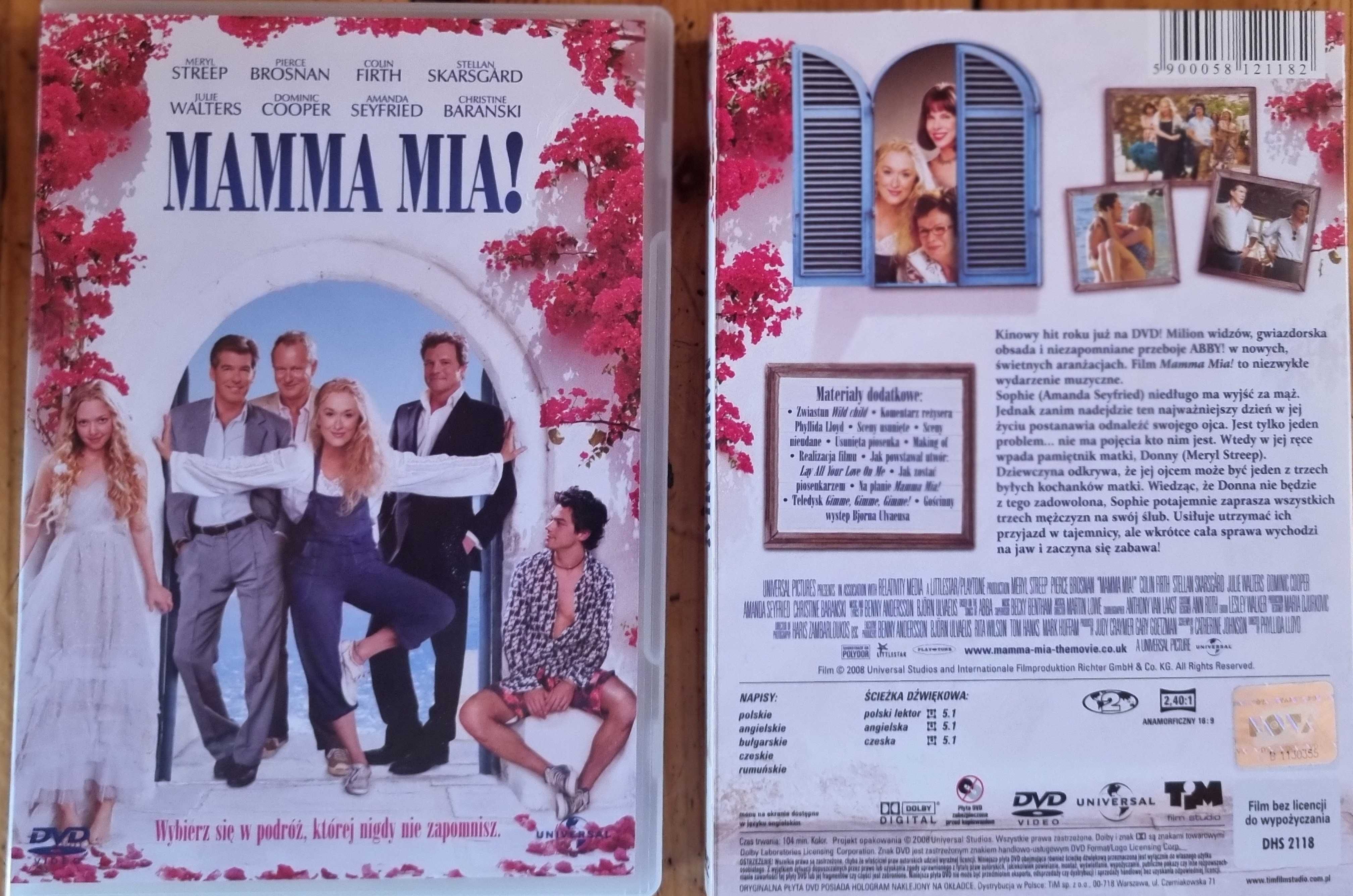 Mamma Mia! 1 dvd