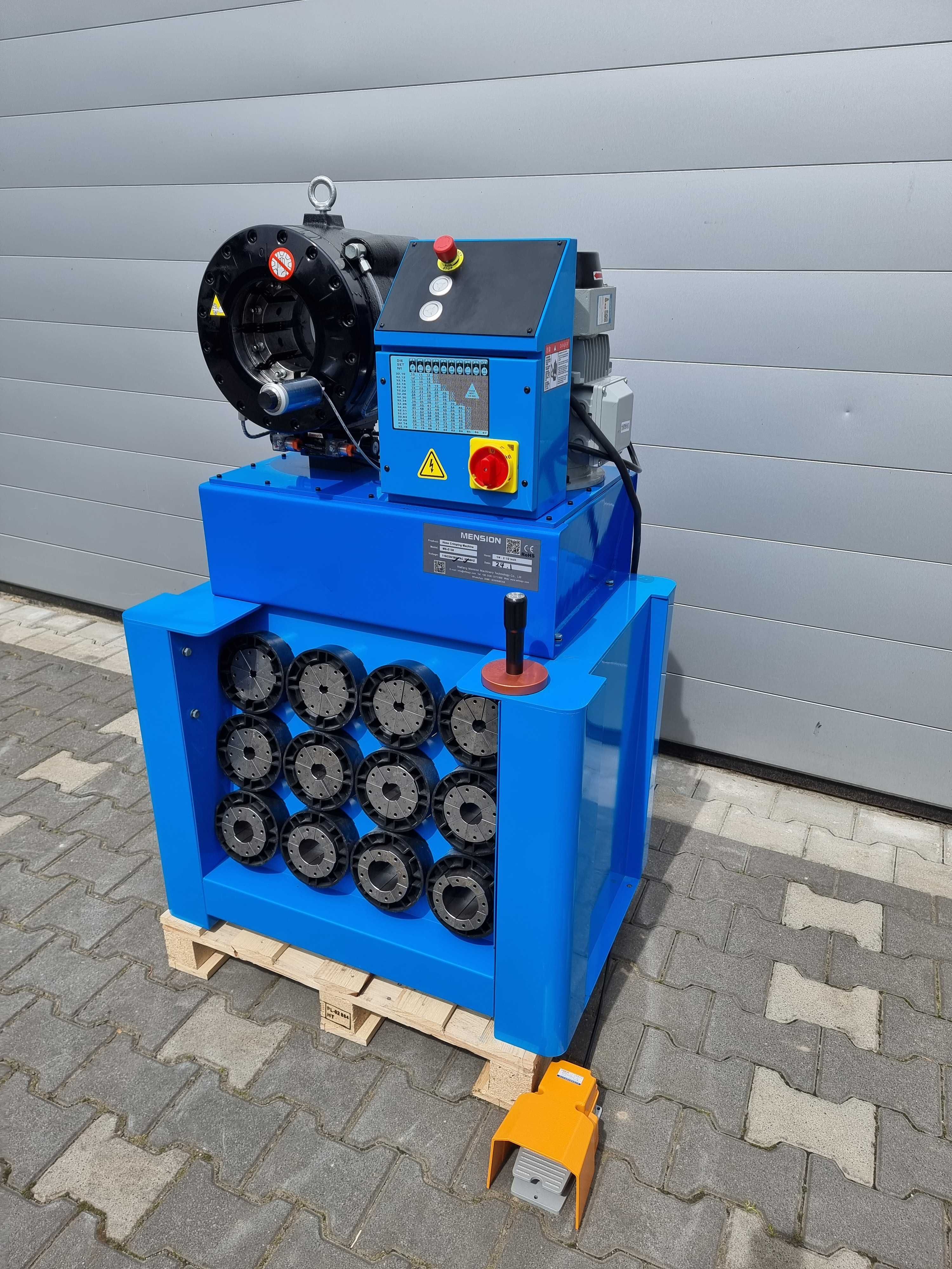 Zakuwarka do węży hydraulicznych P32Q ,!! NOWA MS-130-I