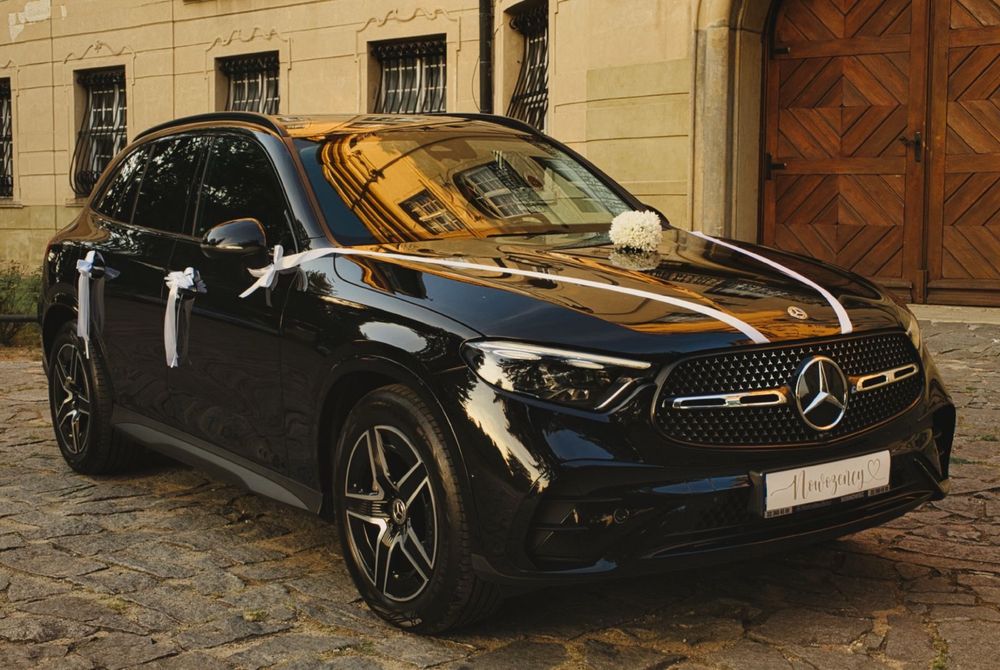 Elegancki Czarny Mercedes GLC do Ślub z Kierowcą - Leszno i okolice