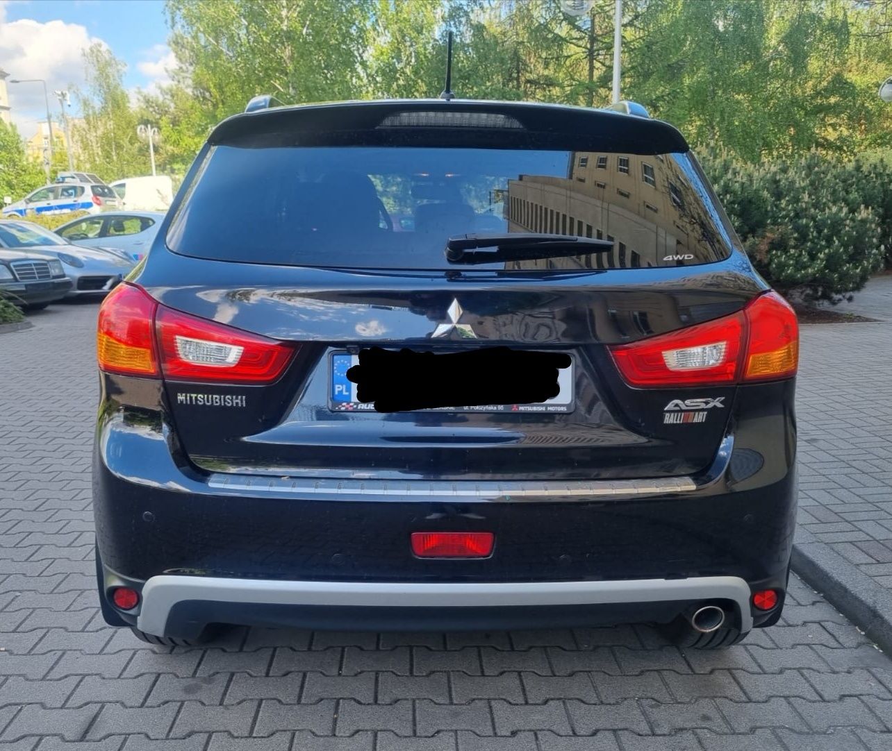 Mitsubishi ASX, limitowana seria RalliArt, automat, 4x4, serwis aso.