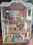 Domek Barbie plus akcesoria 19 szt
