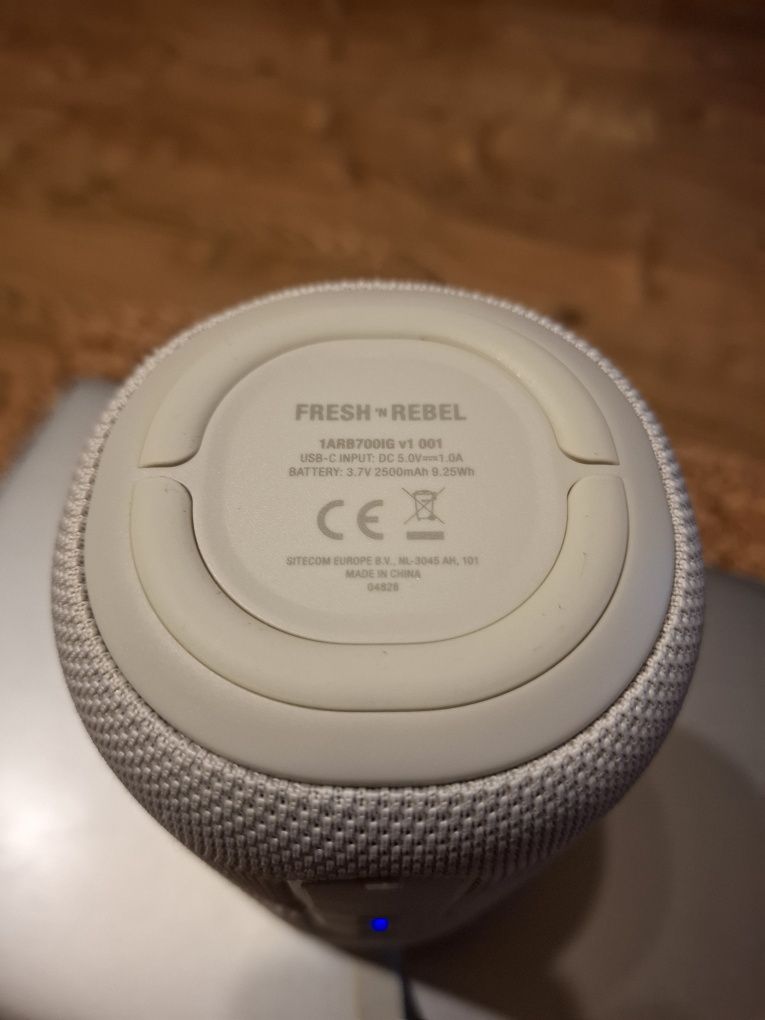 Głośnik przenośny Fresh 'n Rebel szary 16 W