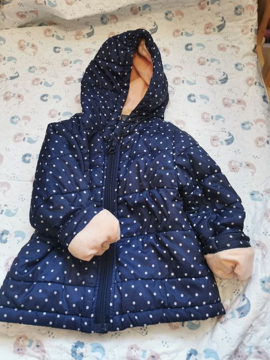 Zimowa kurtka r. 74/80