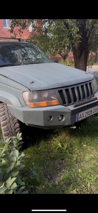 Силовой бампер передний с нишей под лебедку jeep grand cherokee wj/zj