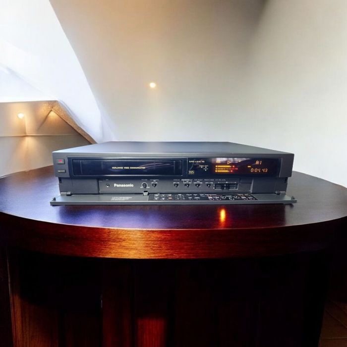 Відеомагнітофон Hi-Fi Panasonic F55 — чистий звук, магія VHS!
