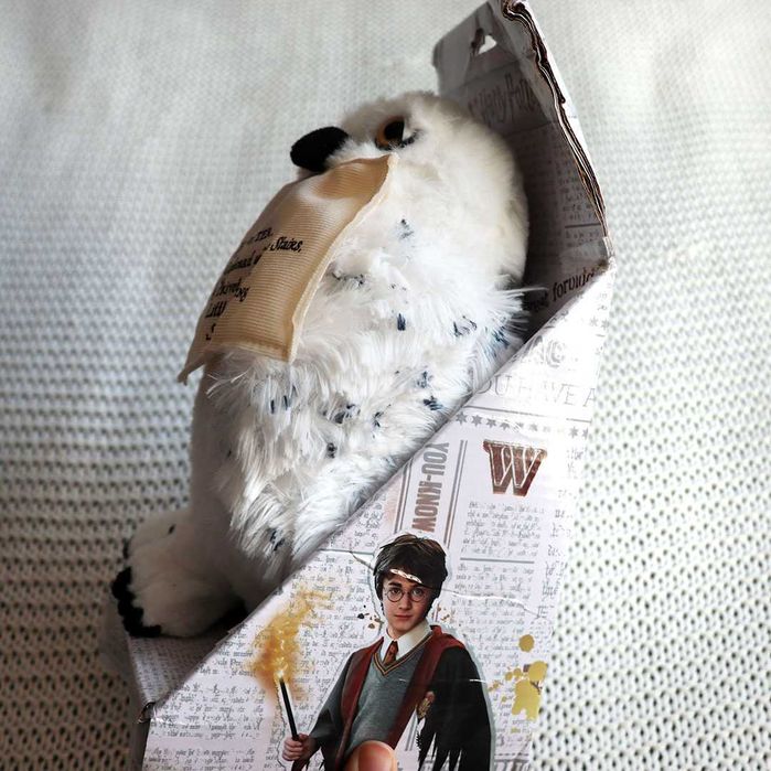 Нова м'яка іграшка, сова гедвиг, hedwig , harry potter, гаррі поттер