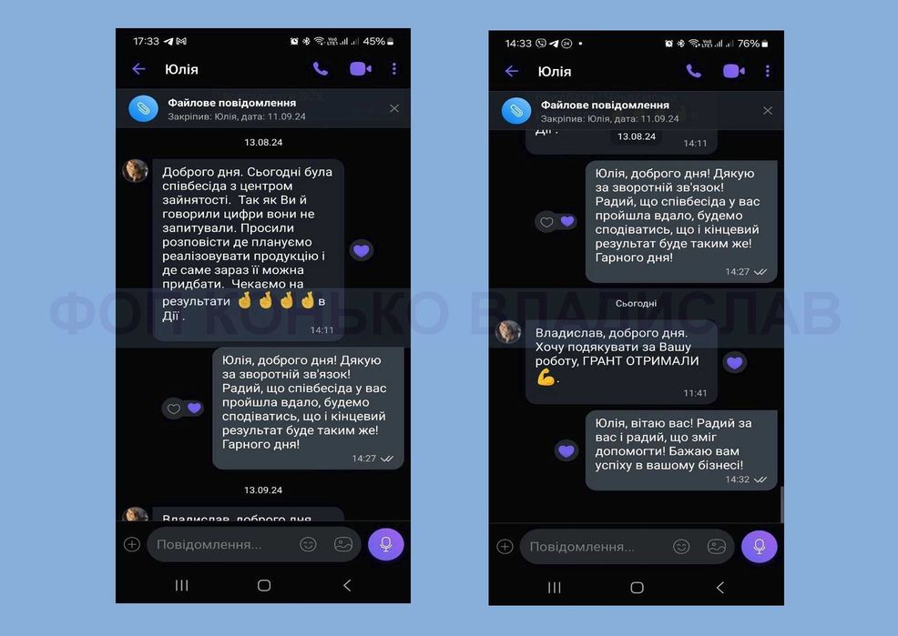 Бізнес-план для ГРАНТу Дія єРобота під ключ. 294 отриманих гранти!