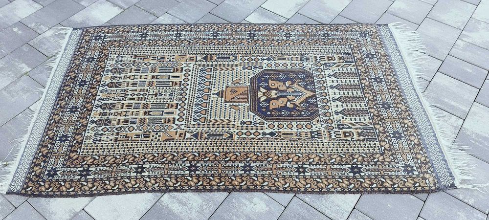 Afghan Belouch dywan wełniany tkany ręcznie 160 x 94 cm wełna