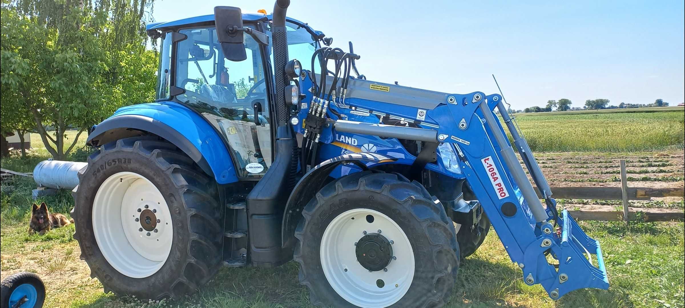 NEW Holland T5 110Full wyposażenie